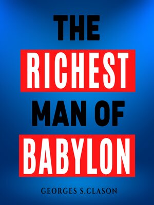 cover image of The Richest Man In Babylon